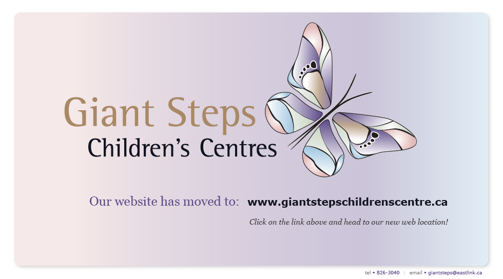 Giant Steps Children's Centre Has Moved!